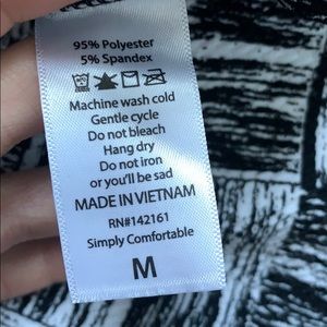 LuLaRoe Skirts - Lularoe Black and white square pencil skirt LuLaRoe Skirts - Lularoe Black and white square pencil skirt